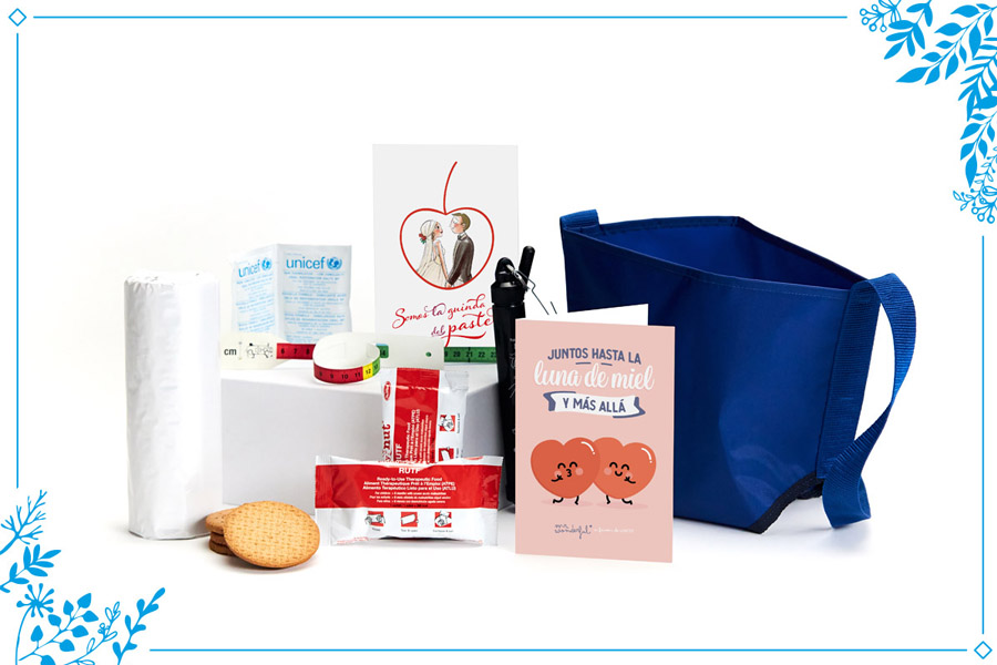 Kit de primeros auxilios, Regalo Azul Solidario
