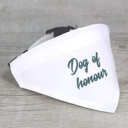 Bandana de boda para perro: 