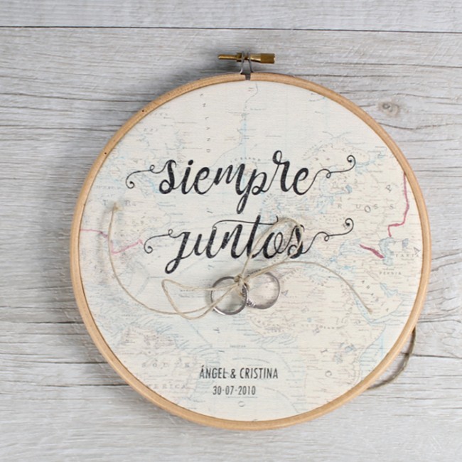 Bastidor de boda para viajeros: Magia y detalles
