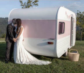 Caravana vintage crêpes: Decoración y detalles