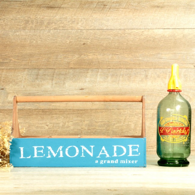 Botellero lemonade: Detalles y decoración