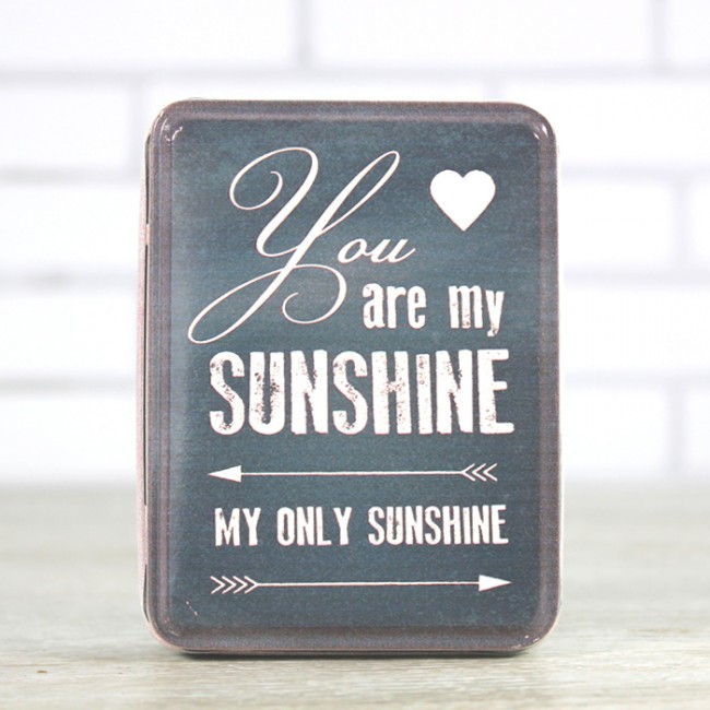 Cajita para regalos you are my sunshine: Detalles originales