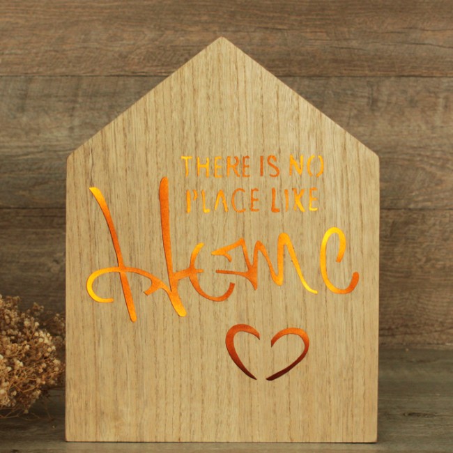 Cartel luminoso led de madera: Carteles originales