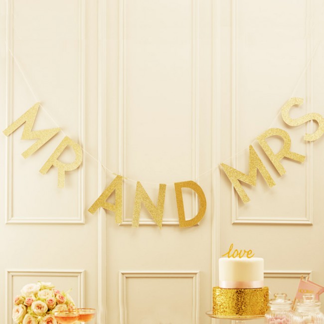 Guirnalda Mr & Mrs Glitter