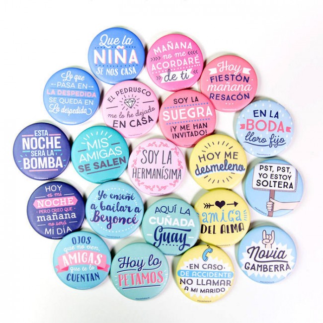 Mr. Wonderful chapas despedida de soltera (20 uds.)